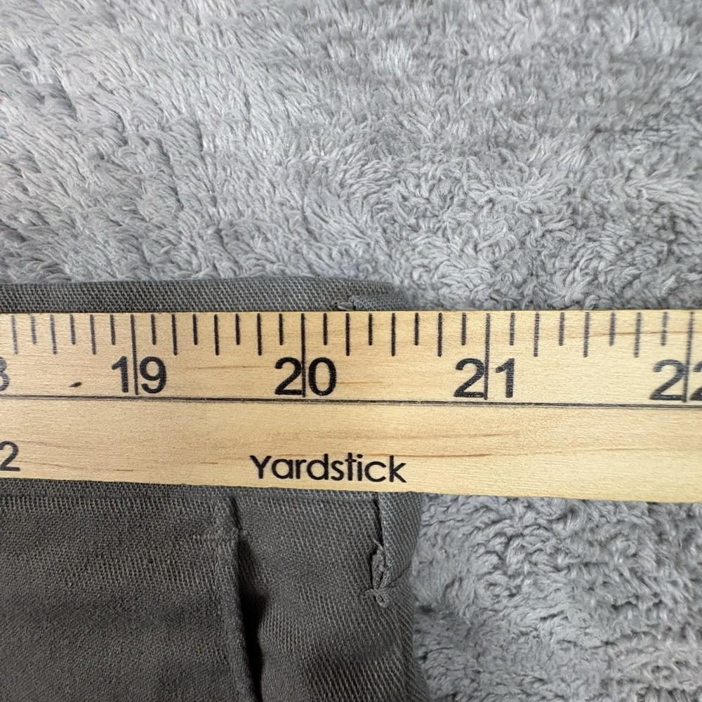 VTG Haggar Men's 41x28.5 Gray Magic Stretch Straight Leg Dress Pants Made in USA - Picture 10 of 13